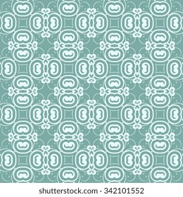Seamless geometric ornament on background. Wallpaper pattern