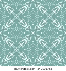Seamless geometric ornament on background. Wallpaper pattern
