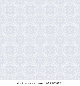 Seamless geometric ornament on background. Wallpaper pattern