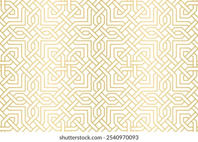 Seamless geometric ornament on traditional arabic art, Great design for fabric, textile, cover, wrapping paper, background.