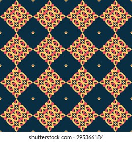 Seamless geometric ornament. Pattern can be used for wallpaper, textures