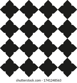 Nahtloser geometrischer Zierhintergrund. Abstraktes Muster.