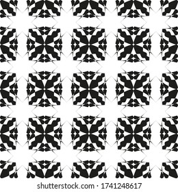 Nahtloser geometrischer Zierhintergrund. Abstraktes Muster.