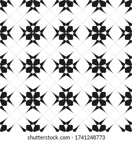 Seamless geometric ornamental background. Abstract pattern.
