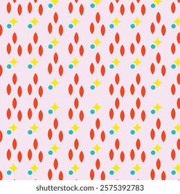 Seamless geometric ornamental background. Abstract colorful pattern.