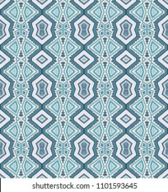 
Seamless geometric ornamental oriental vector pattern, oriental mosaic style