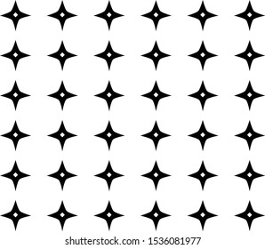 seamless geometric ornamental pattern. abstract background. black and white texture.