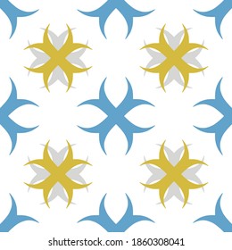 Seamless geometric ornamental pattern. Abstract pastel colored background. Tileable walpaper. Can be used for wallpaper, fabric design, web page design