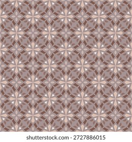 Nahtloses geometrisches Ornamentmuster im arabesken Stil