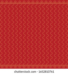 Seamless geometric ornamental pattern background. seamless traditional textile bandhani sari border. creative seamless indiant bandhani textures border design