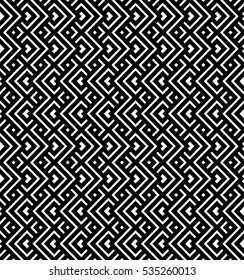 Seamless geometric ornamental pattern for backgrounds and textures