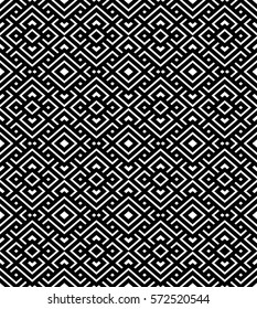 Seamless geometric ornamental pattern for backgrounds and textures