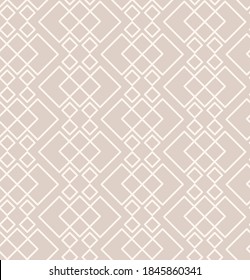 seamless geometric ornamental pattern, in curly pastel colors.