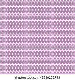 Padrão de verificação de vetor ornamental geométrico contínuo. Fundo roxo abstrato.