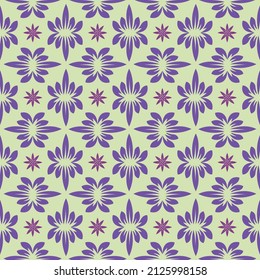 Seamless geometric ornamental vector in illustration color pattern. Abstract background