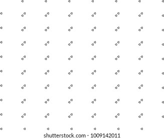 Seamless geometric ornamental vector pattern