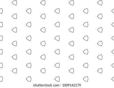 Seamless geometric ornamental vector pattern