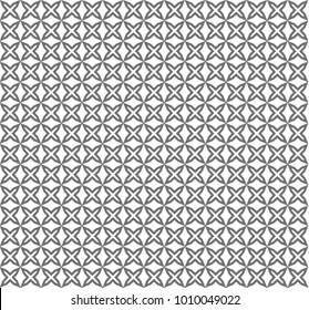 Seamless geometric ornamental vector pattern