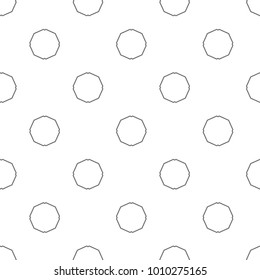 Seamless geometric ornamental vector pattern