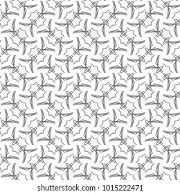 Seamless geometric ornamental vector pattern
