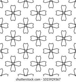 Seamless geometric ornamental vector pattern