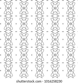 Seamless geometric ornamental vector pattern