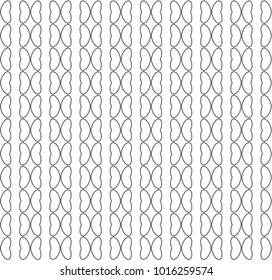 Seamless geometric ornamental vector pattern