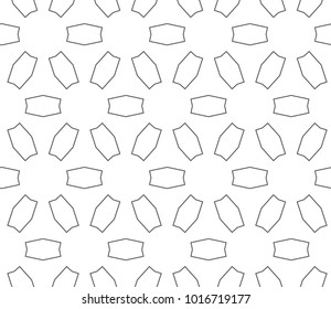 Seamless geometric ornamental vector pattern