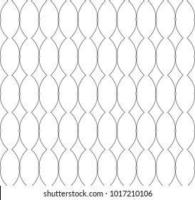 Seamless geometric ornamental vector pattern