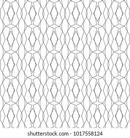Seamless geometric ornamental vector pattern