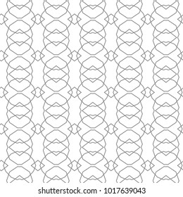 Seamless geometric ornamental vector pattern