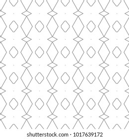 Seamless geometric ornamental vector pattern