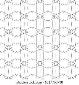 Seamless geometric ornamental vector pattern