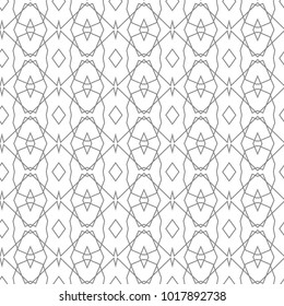 Seamless geometric ornamental vector pattern