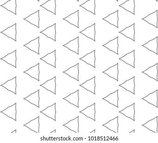 Seamless geometric ornamental vector pattern