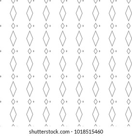 Seamless geometric ornamental vector pattern
