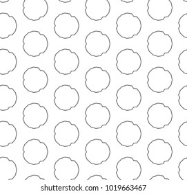 Seamless geometric ornamental vector pattern