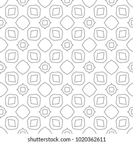 Seamless geometric ornamental vector pattern