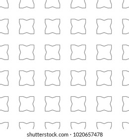 Seamless geometric ornamental vector pattern