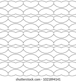 Seamless geometric ornamental vector pattern
