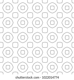 Seamless geometric ornamental vector pattern