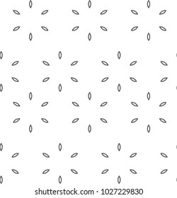 Seamless geometric ornamental vector pattern