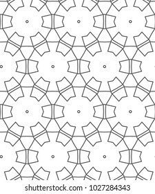 Seamless geometric ornamental vector pattern Seamless geometric ornamental vector pattern
