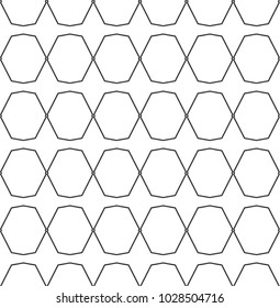 Seamless geometric ornamental vector pattern