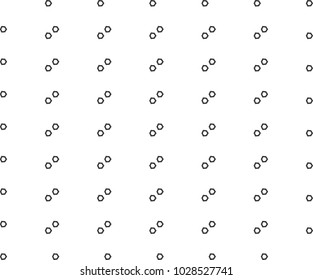 Seamless geometric ornamental vector pattern