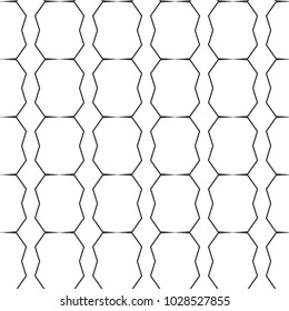Seamless geometric ornamental vector pattern