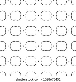 Seamless geometric ornamental vector pattern