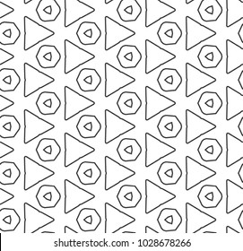 Seamless geometric ornamental vector pattern Seamless geometric ornamental vector pattern