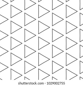 Seamless geometric ornamental vector pattern