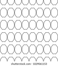 Seamless geometric ornamental vector pattern